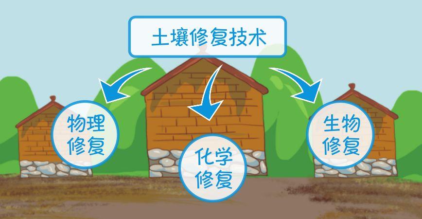 重金屬污染土壤修復策略之物理/化學修復技術